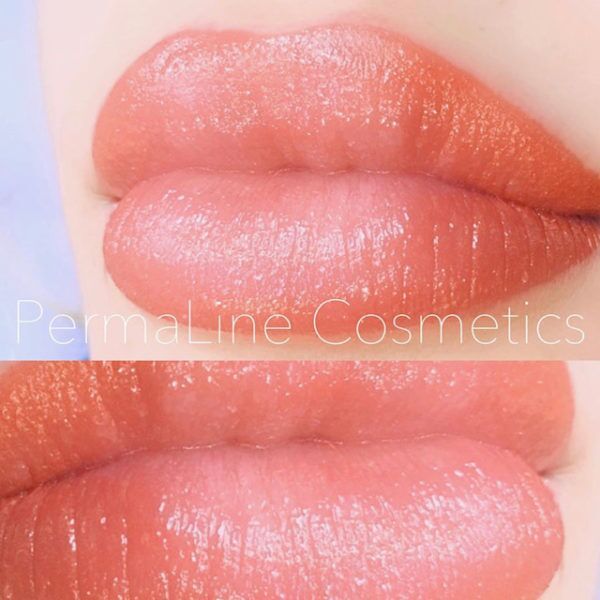 Lip Blushing Before & After