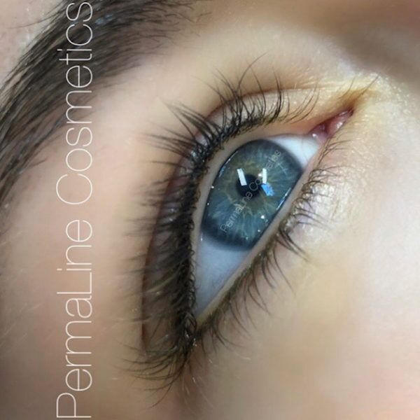 Lashline Enhancement Before & After